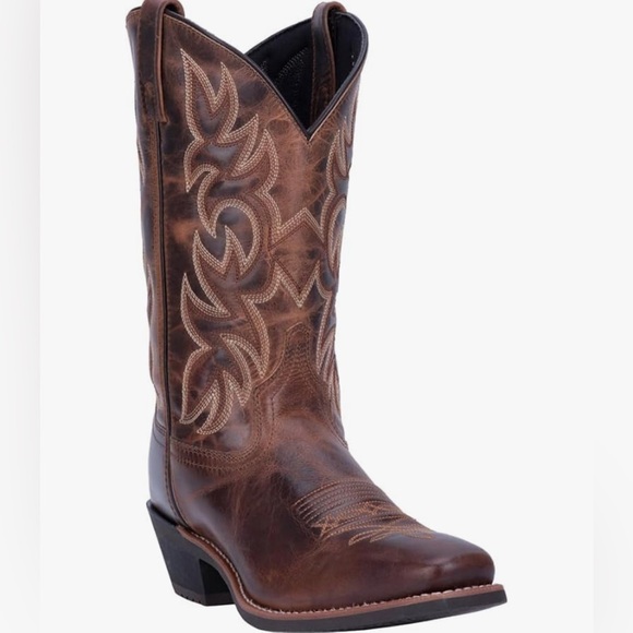 Laredo Other - Laredo Mens Breakout Square Toe Casual Boots Mid Calf - Brown